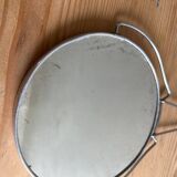 Vintage round barber mirror