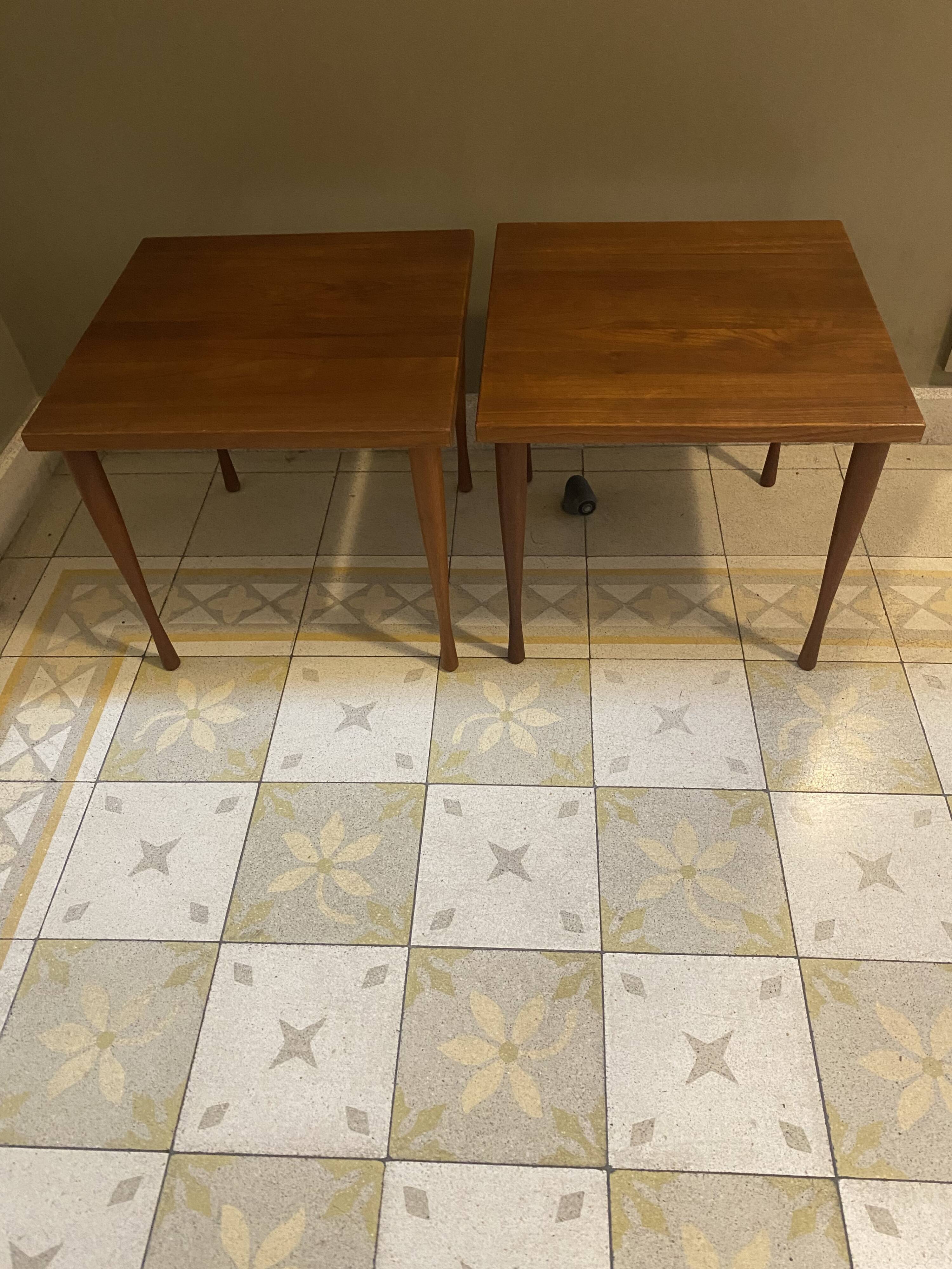 Paire tables basses