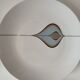 Porcelain dessert plates