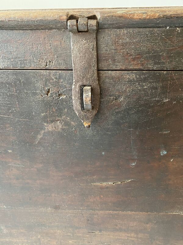 Ancien coffre de mariage indien