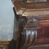 Empire style trade furniture bookcase in solid pine