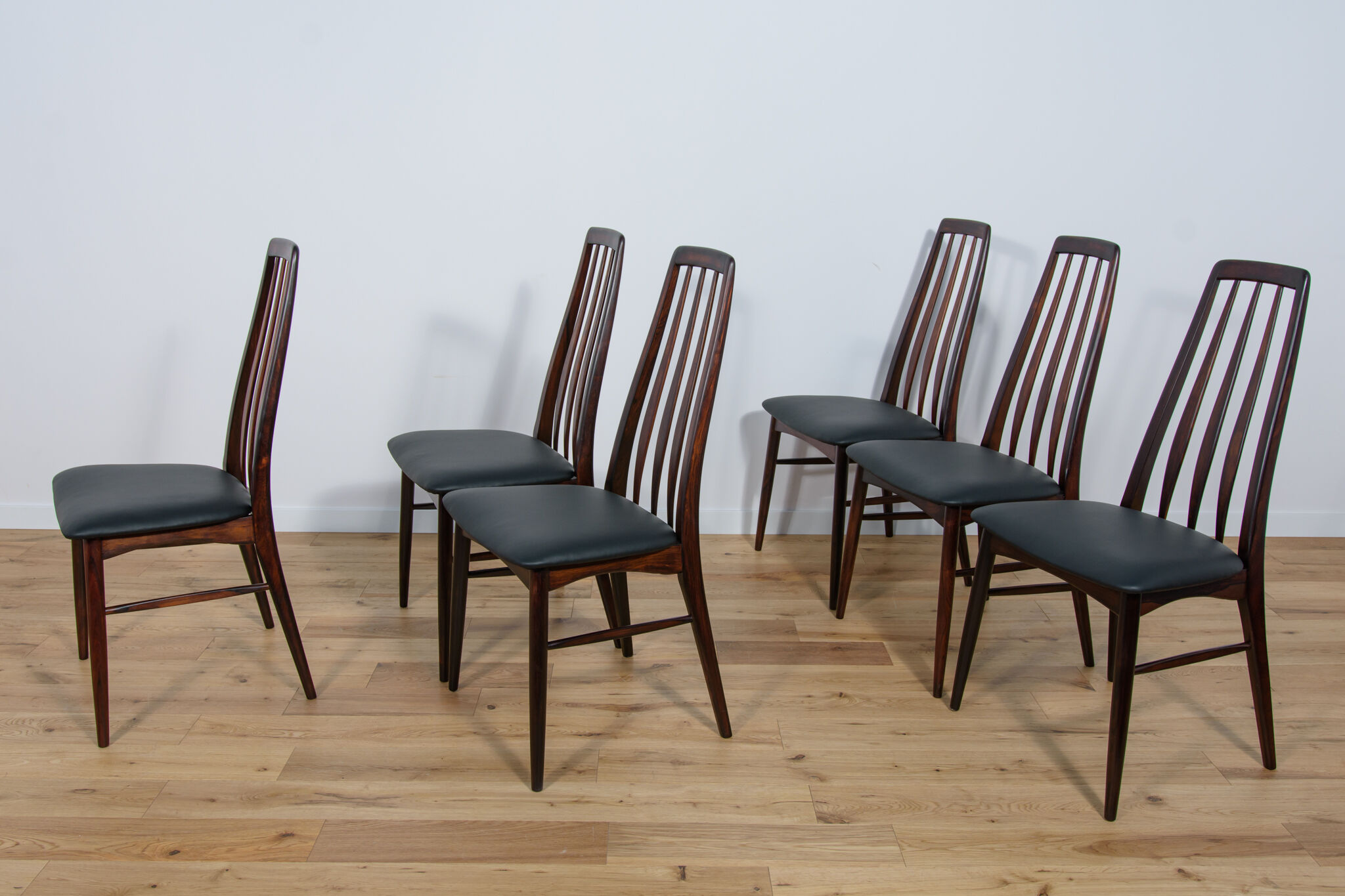 Model Eva Dining Chairs by Niels Koefoed for Koefoeds Hornslet, 1960s