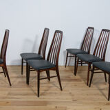 Model Eva Dining Chairs by Niels Koefoed for Koefoeds Hornslet, 1960s