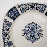 Plat carré - gien "ibis bleu"