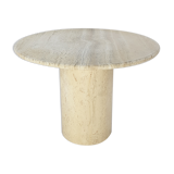 Italian Travertine Coffee Table, 1980s