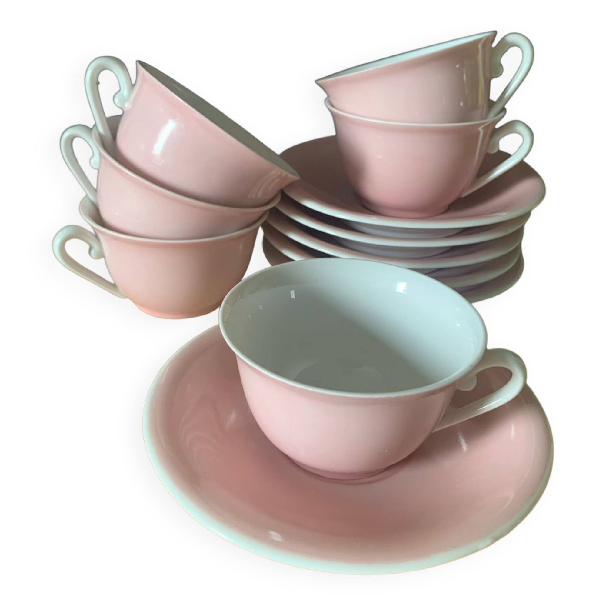 Limoges porcelain coffee cups