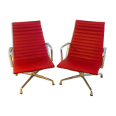 Set of 2 EA116 Aluminium Chairs by Charles & Ray Eames for Vitra