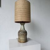 Lampe de table céramique par Marius Bessone