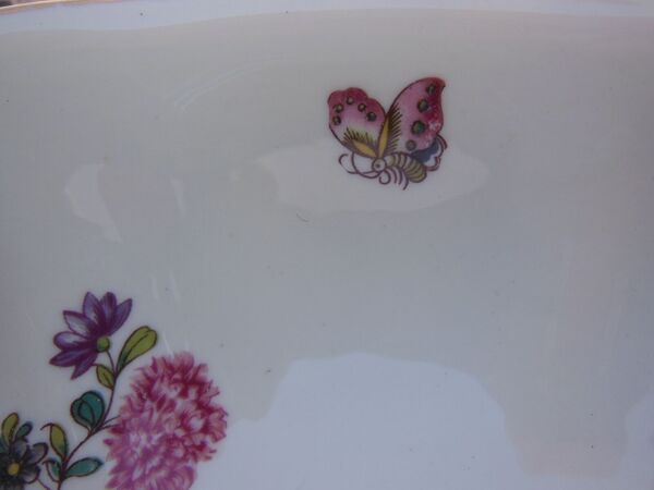 Saladier en porcelaine estampillé bernardaud - limoges