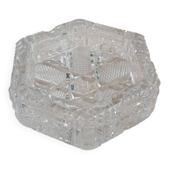 Cendrier en  cristal