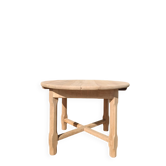Renovated round table with extension