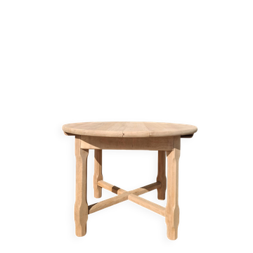 Renovated round table with extension