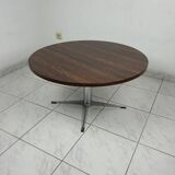 Vintage round coffee table rosewood