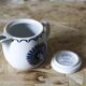 Tea service with blue Ming decor Paris Porcelain