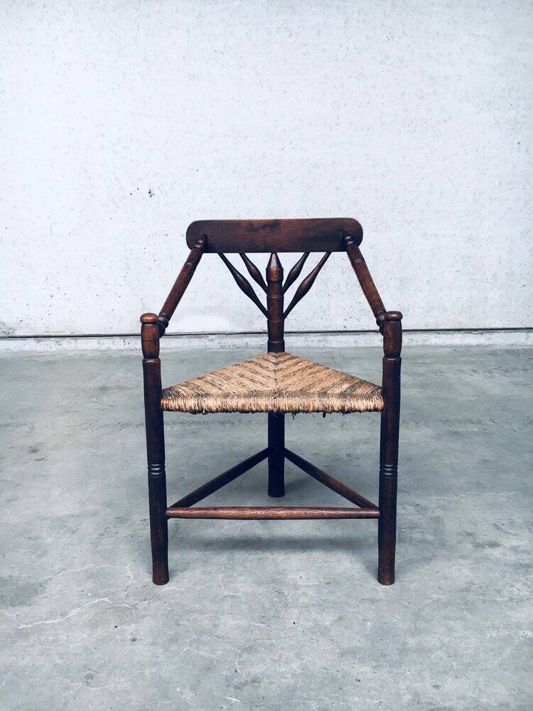 3-Legged Side Chair Model Monk, 1930s