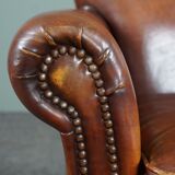 Sheepskin armchair