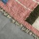 Traditional handmade pure wool Berber rug 2/3 m