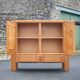 Solid wood sideboard from Regain, wooden storage unit with 2 doors and 2 drawers, living room furniture