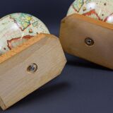 Greenhouse book vintage globes world map toys mont blanc