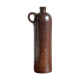 Bouteille en grès marron émaillé avec anse