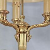 Empire-style gilded bronze hot water lamp