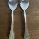 Set de couverts à salade midcentury Denmark Sorensen argent sterling 1959