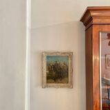 Eugene Delacroix, French Lieutenant on Horseback Leading a Bedouin Cavalry, 1830, Oil on Canvas