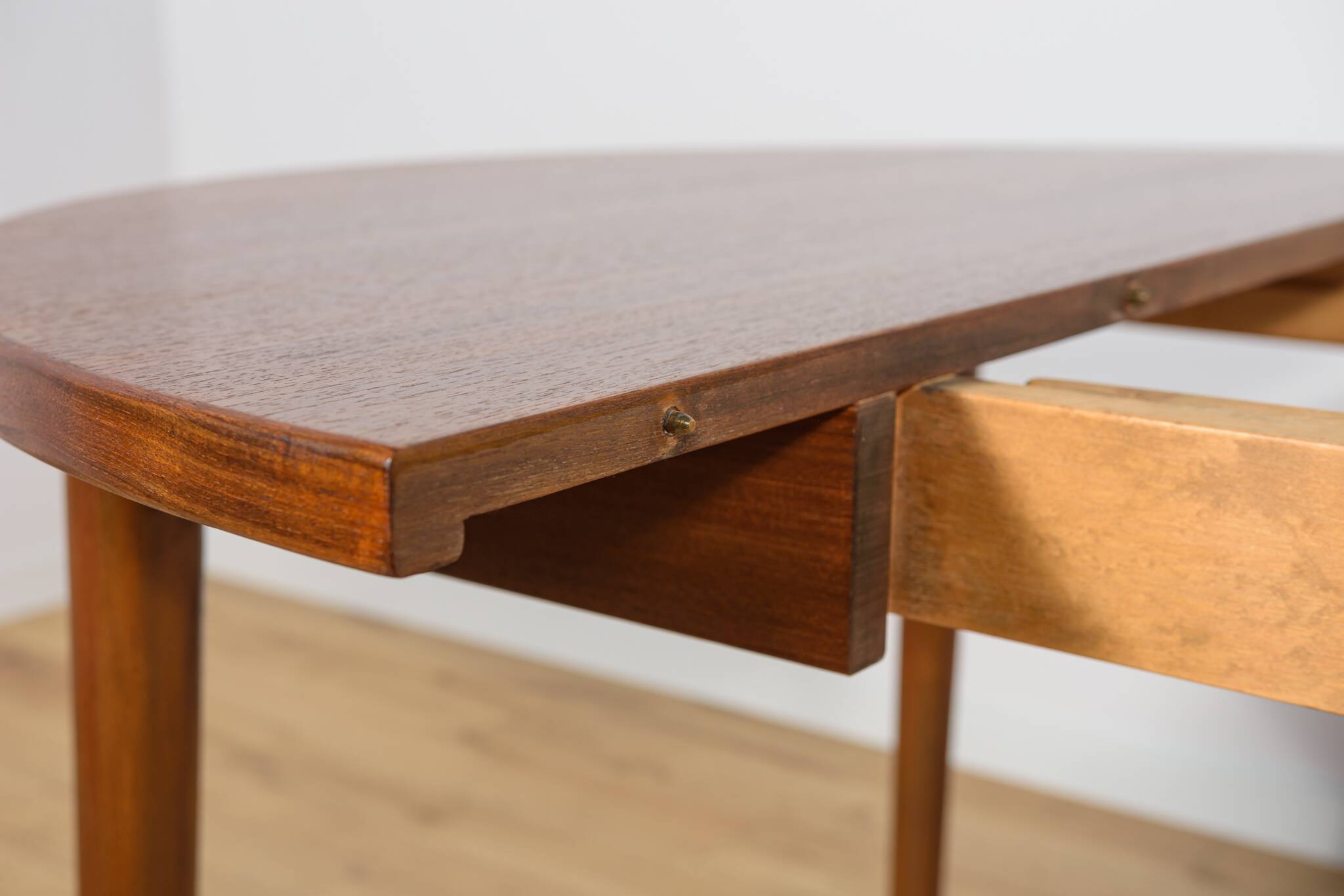 Mid-Century Round Teak Dining Table by Nils Jonsson for Hugo Troeds, Sweden
