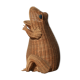 Wicker frog magazine rack by Olivier Cajan