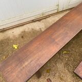 Pair of benches for rustic farmhouse table 1950
