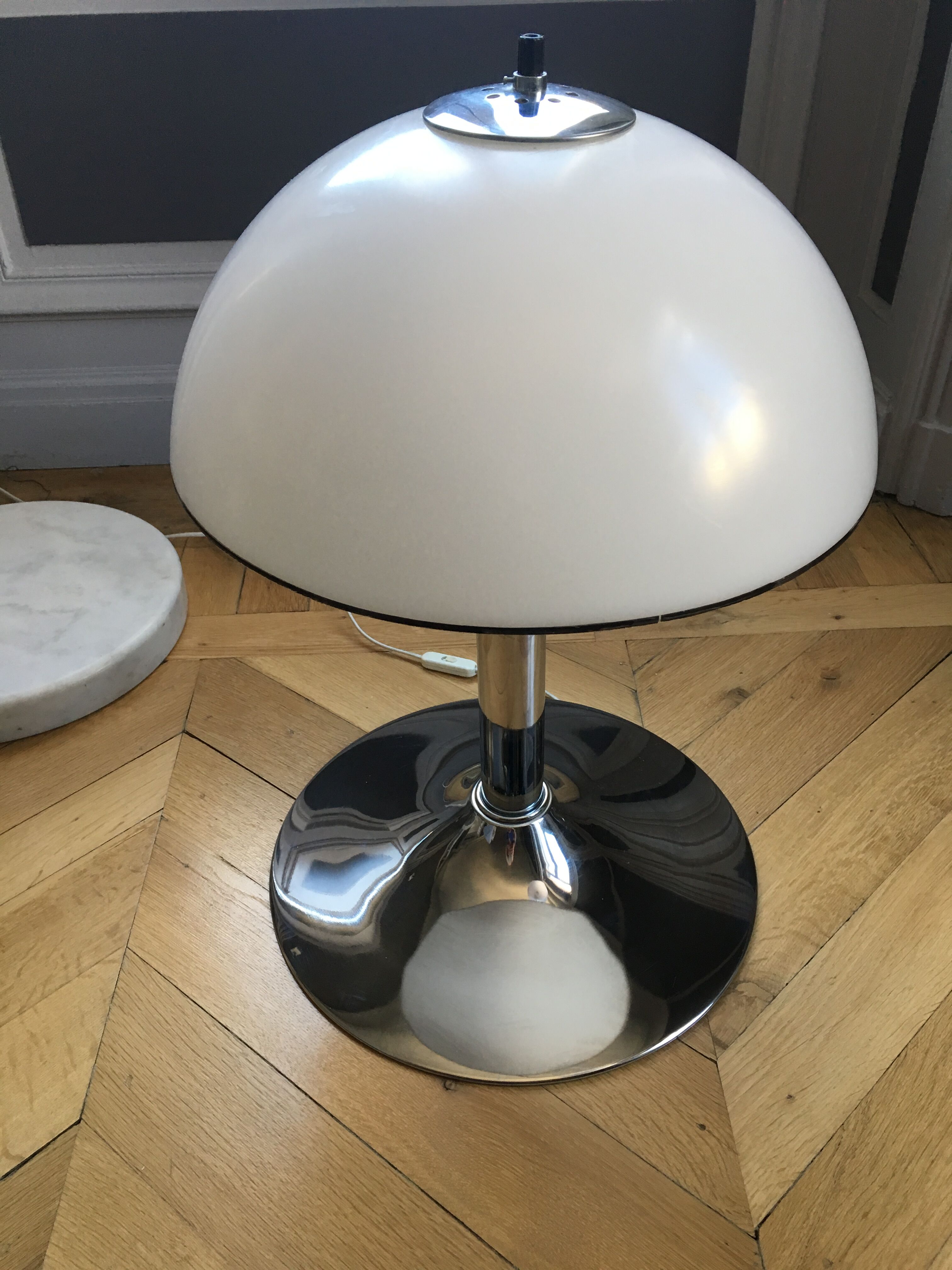 Lamp mushroom XXL foot Tulip 70 s