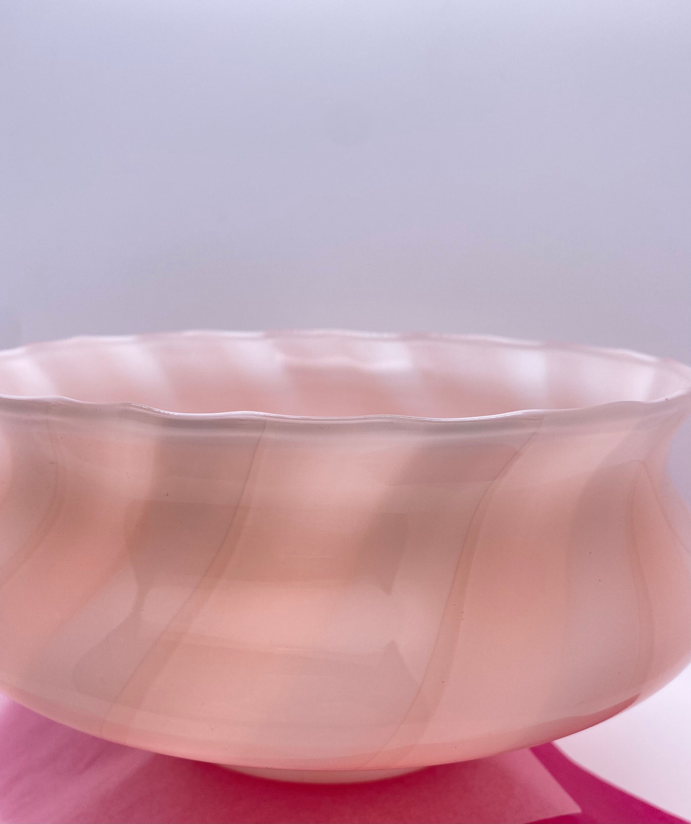 Vintage Tuscany glass cut