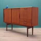 Teak highboard, Danish design, 1960s, production: Denmark