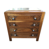 Art deco chest of drawers