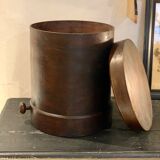 Pot d’apothicaire en bois