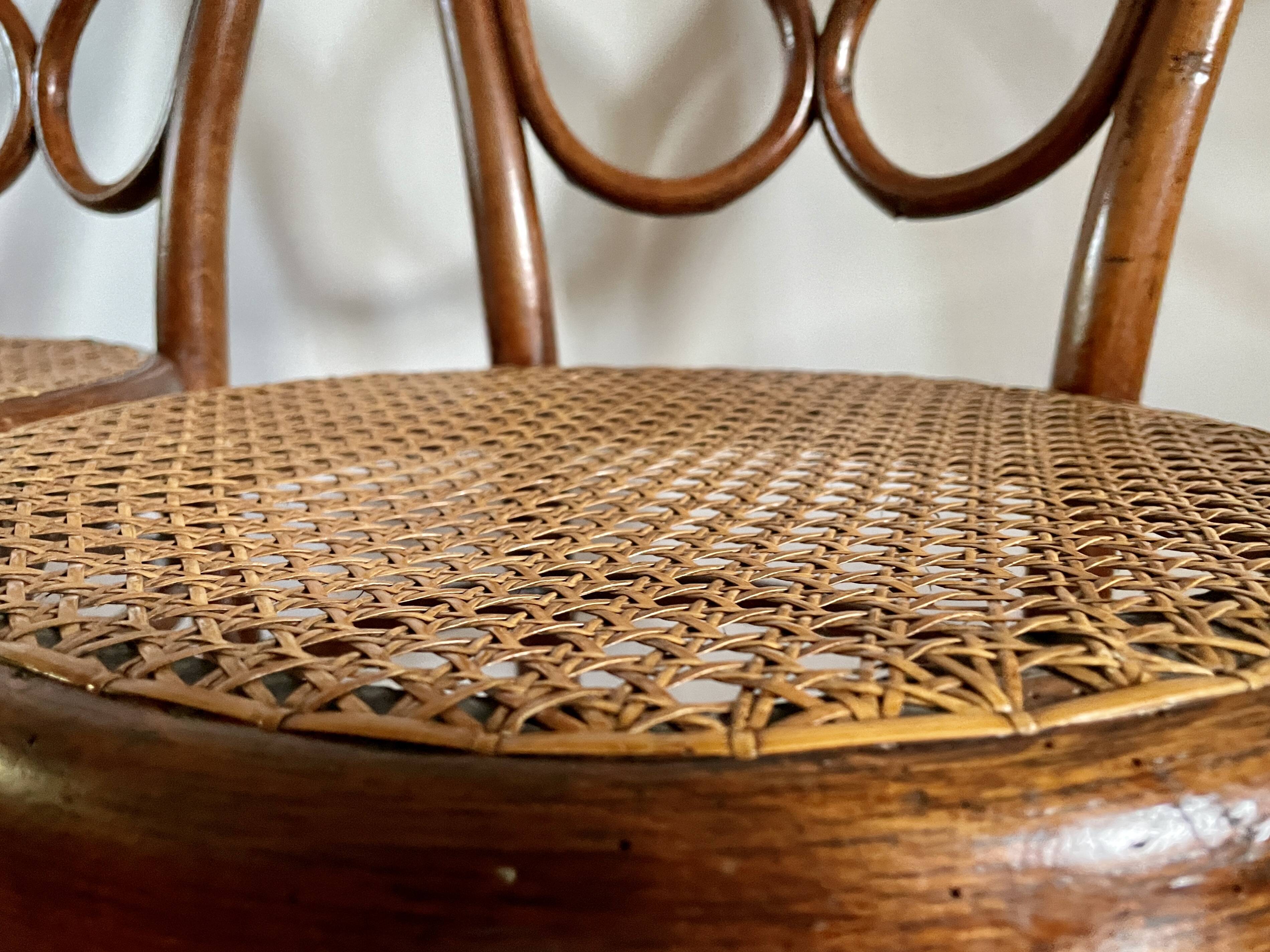 Paire de chaises Thonet n°1 1850