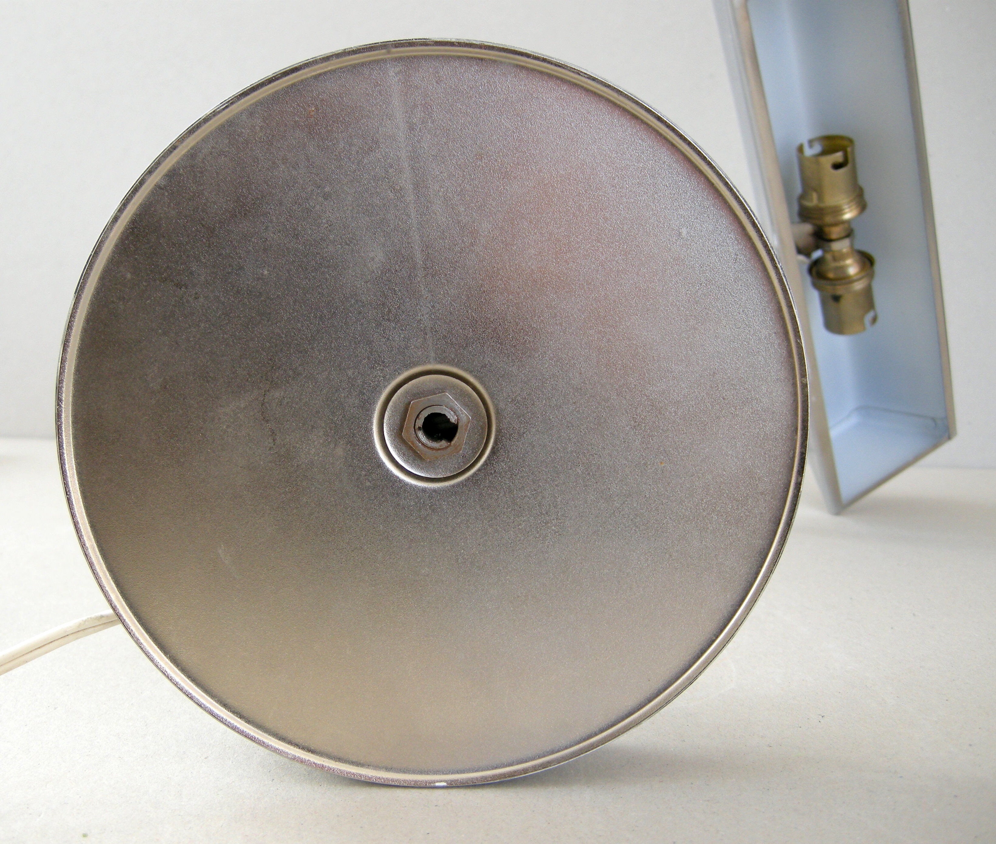 Lampe vintage orientable chrome 1950