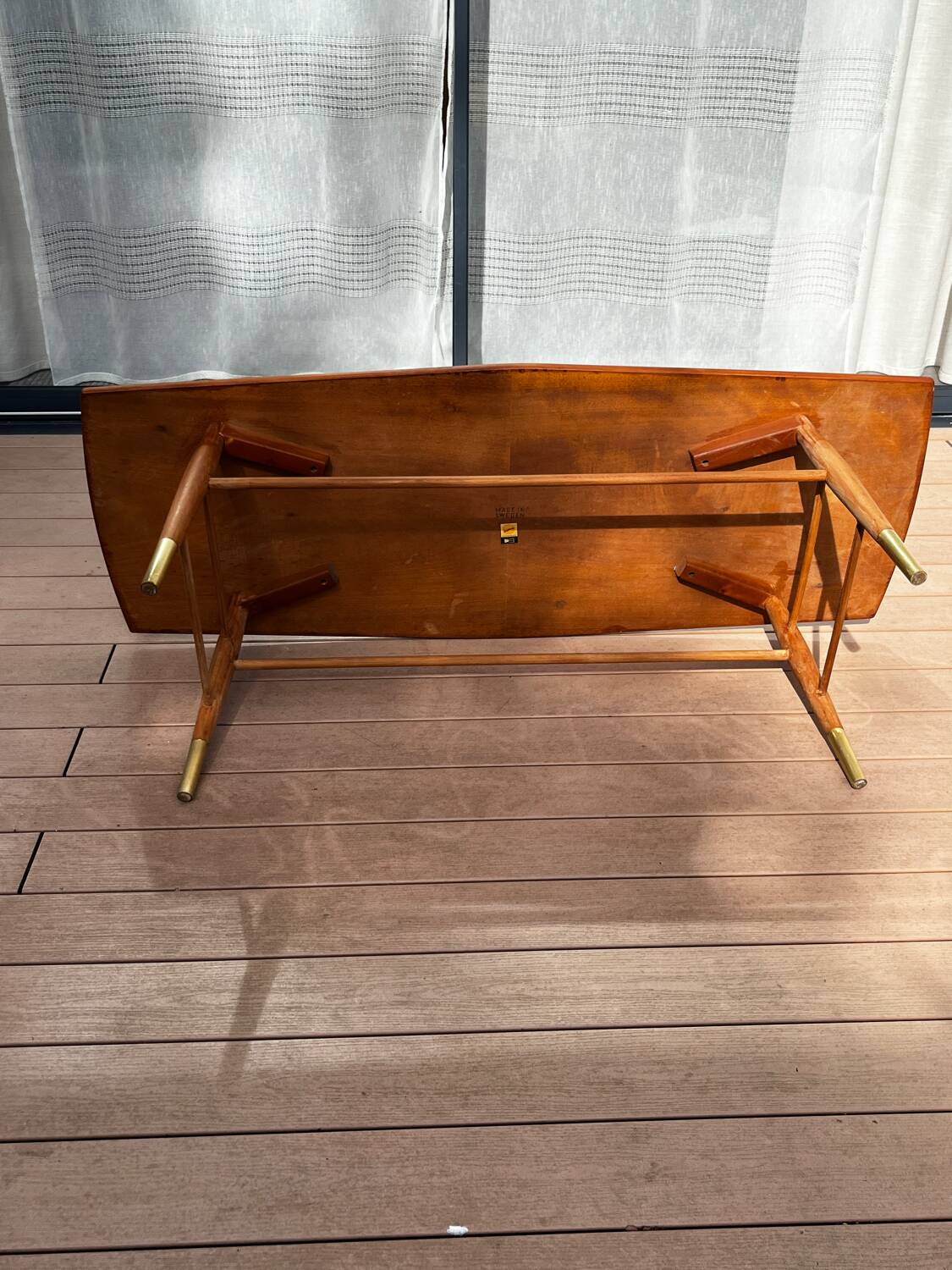 Swedish coffee table 1950 Tingstroms, Valdemarksvik