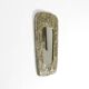 Beautiful Mid-Century Modern Wall Mirror with a Silver-Plated Frame