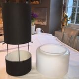 Opaline hanging lamp