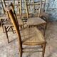 Cane bistro chairs