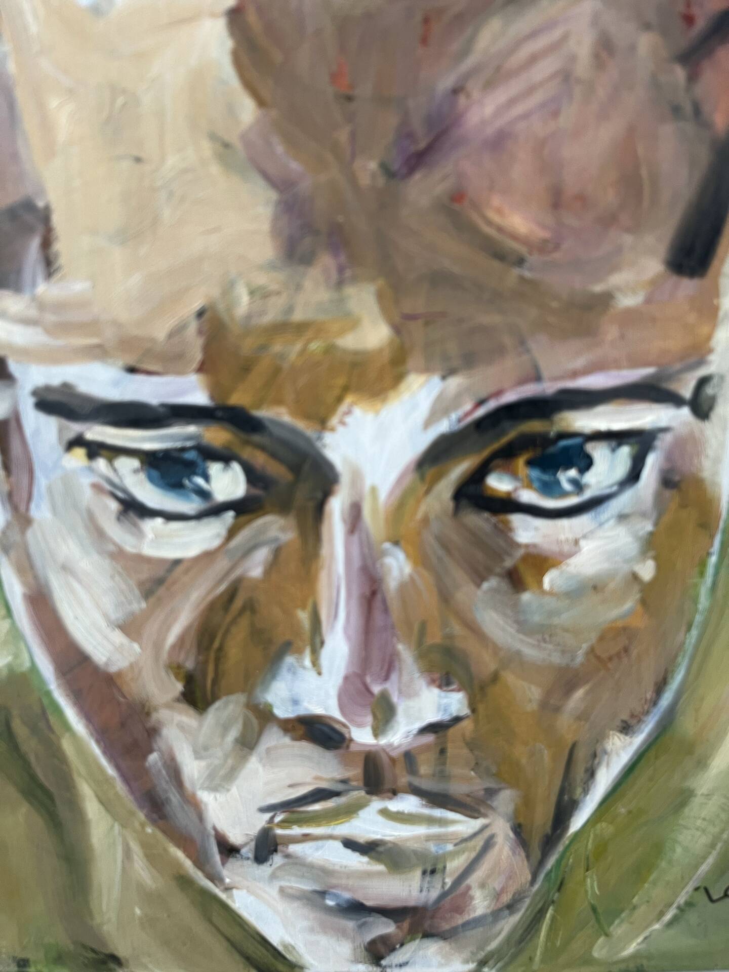 Portrait expressionniste