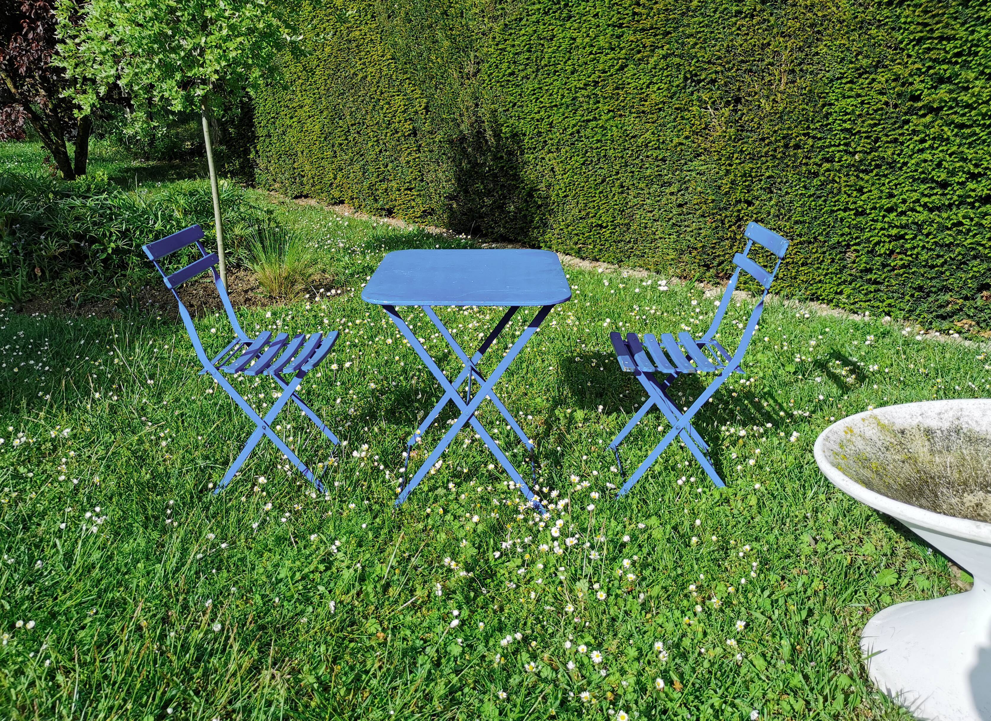 Vintage children's garden furniture