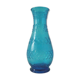 Vase en verre vintage des années 70