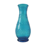 Vase en verre vintage des années 70