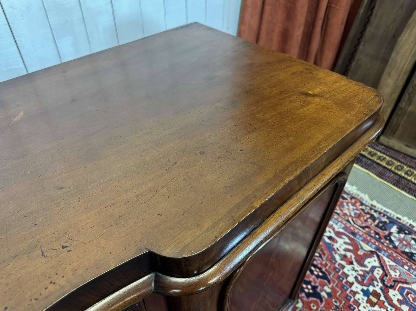 Victorian Enfilade 19th mahogany