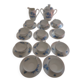Antique coffee service in Limoges porcelain – F. Legrand & Cie