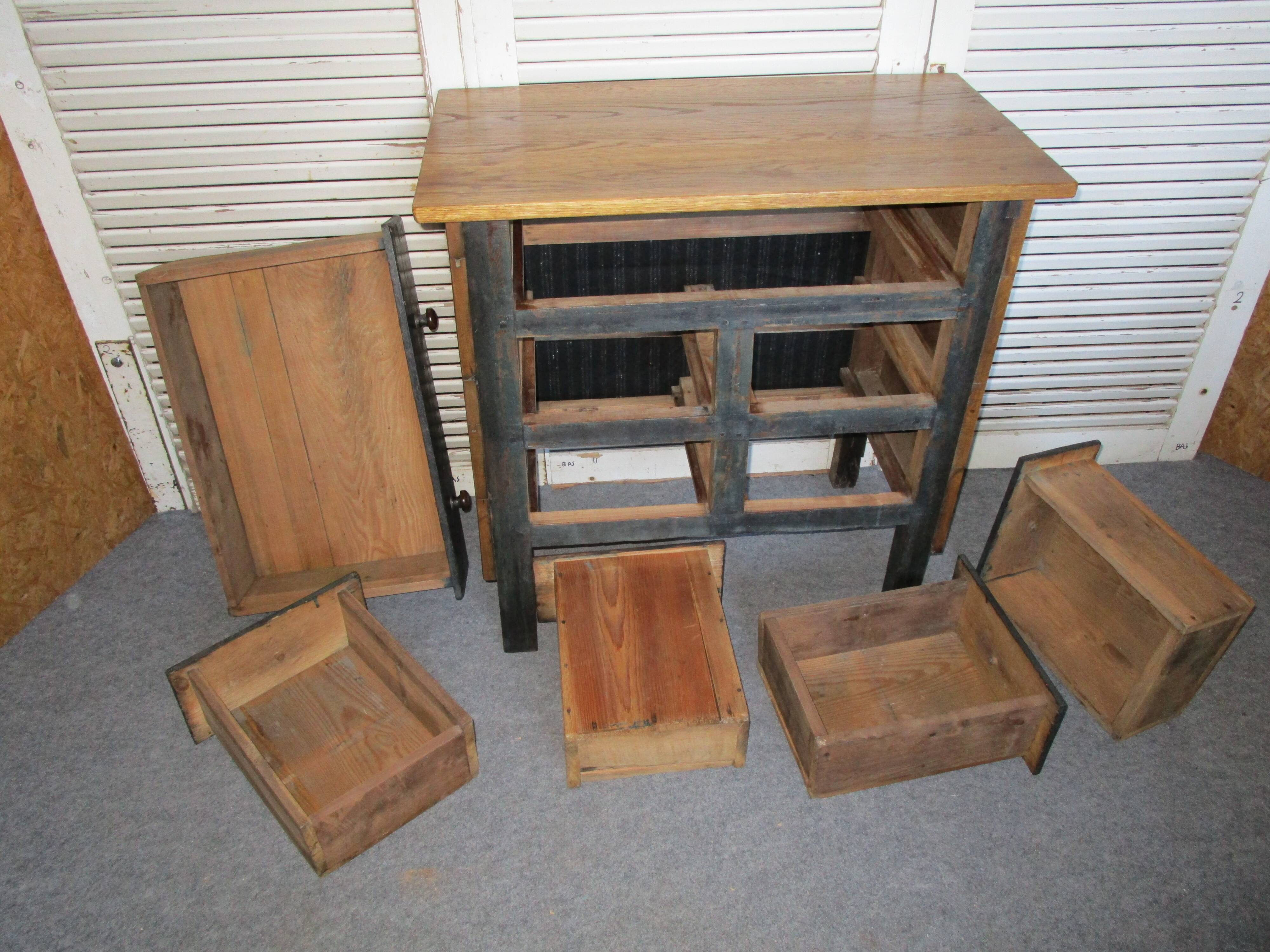 Old chest of drawers
