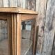 Pair of small Art Deco display cabinets in oak (renovated)
