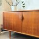 Vintage teak enfilade from the 1960s.